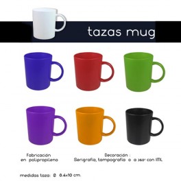 Taza mug 450 ml. P.P.