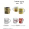 Tazas mug 450 ml. P.P. IML